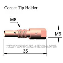 25AK Binzel welding contact tip holder